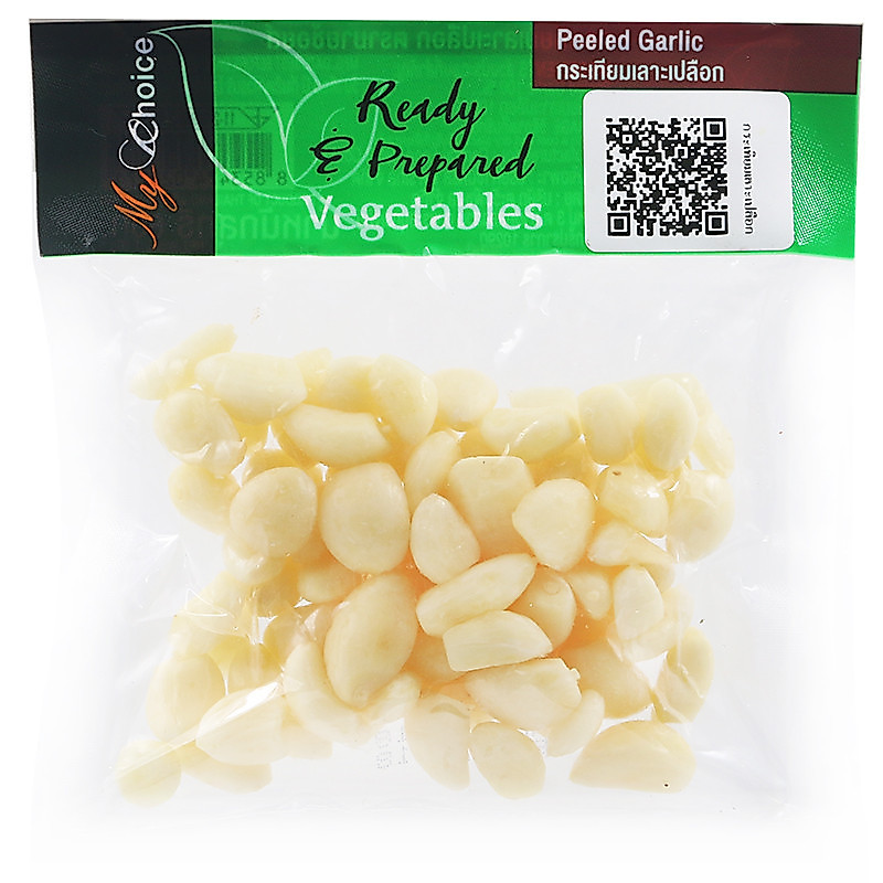 มายช้อยส์กระเทียมไทยกลีบใหญ่ 200กรัม My Choice Large Thai Garlic Cloves 200g. [หมายเลขบาร์โค้ด 8853474023202 ]