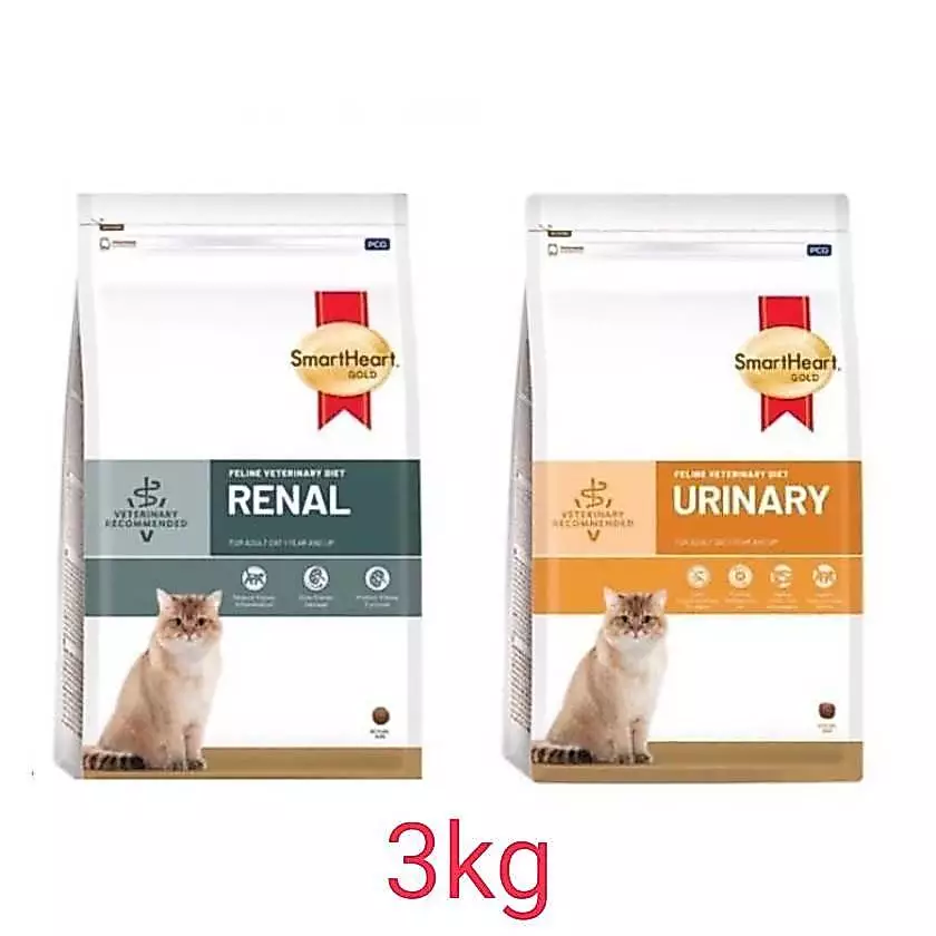 SmartHeart Gold 3kg Renal Urinary Cat สมาร์ทฮาร์ทโกลด์ แมวโรคนิ่ว ไต