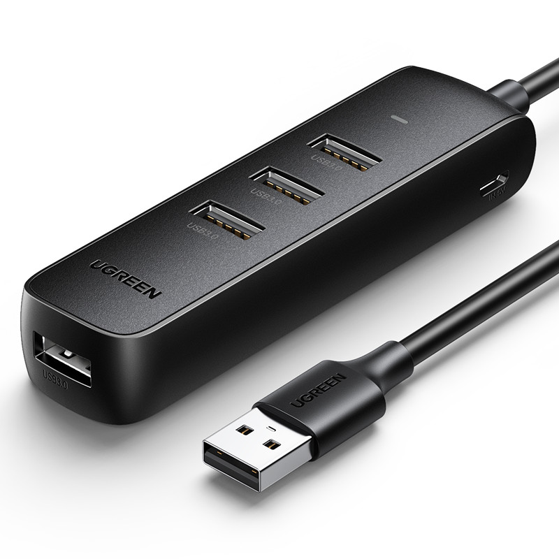 Green Link CM416 USB3.0 Extender HUB Conversion Connector typec ถึง Four-Port USB Splitter HUB