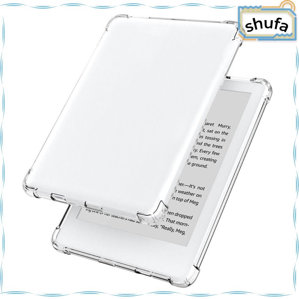 SHUFA 6 นิ้ว E-Reader, กันกระแทกสวมใส่ฝาครอบป้องกัน, Air Bag TPU โปร่งใสกลับสําหรับ MeeBook M6/M6C