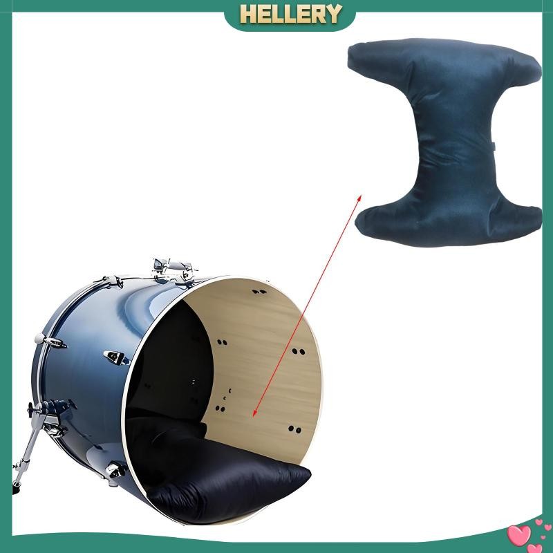 [HelleryTH] Drum Pillow Bass Drum Damper Cushion Professional, Drum Pad Lightweight