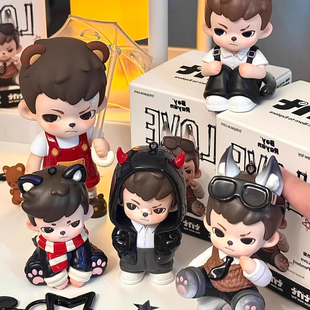 TNTSPACE Rayan Love Series Pendant Blind Box Figure ฟิกเกอร์ กล่องสุ่ม ของเล่น โมเดล ของขวัญ