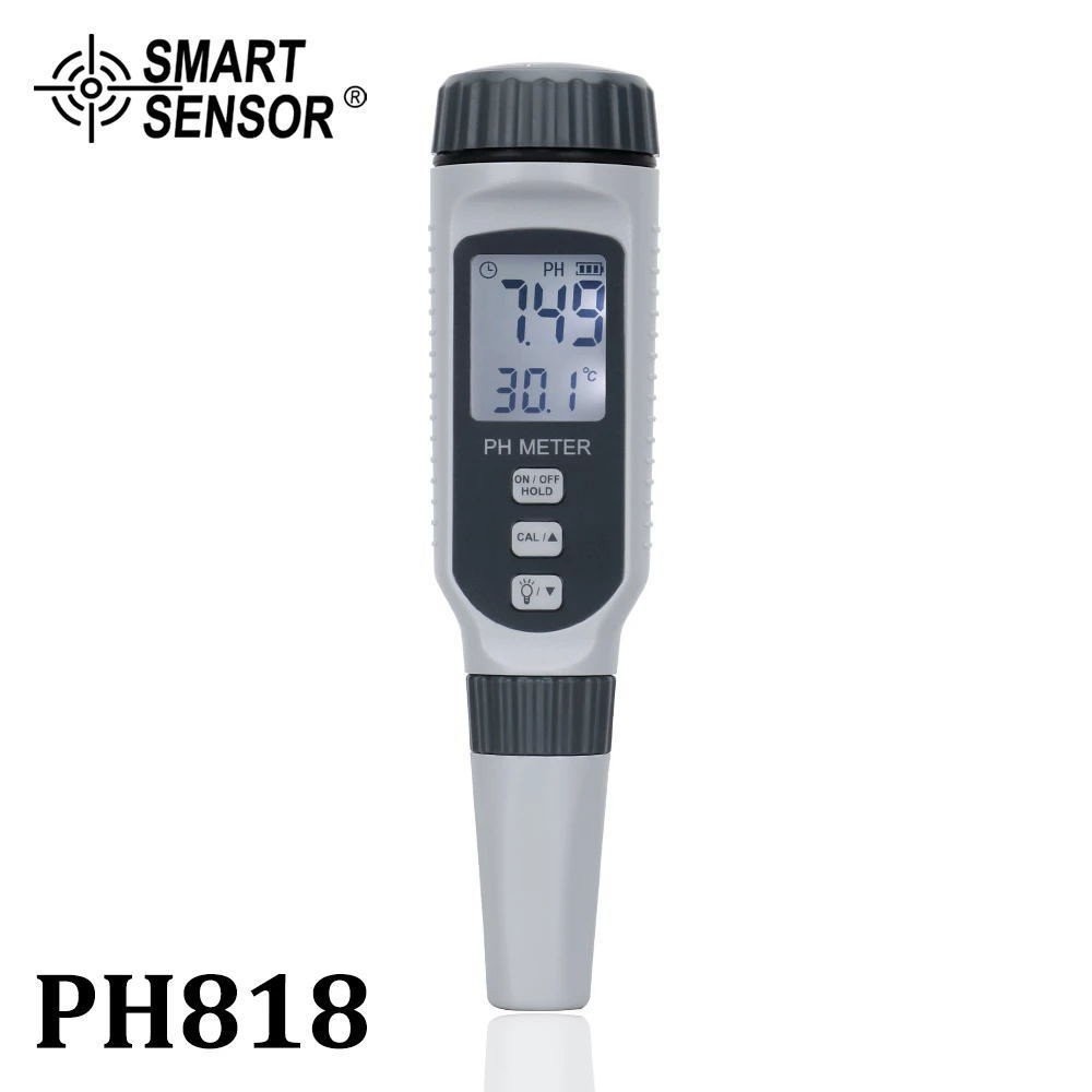 Aquarium Digital Display Fish Tank Portable Tester PH818 PH Value Test Pen Water Quality Shima PH Me