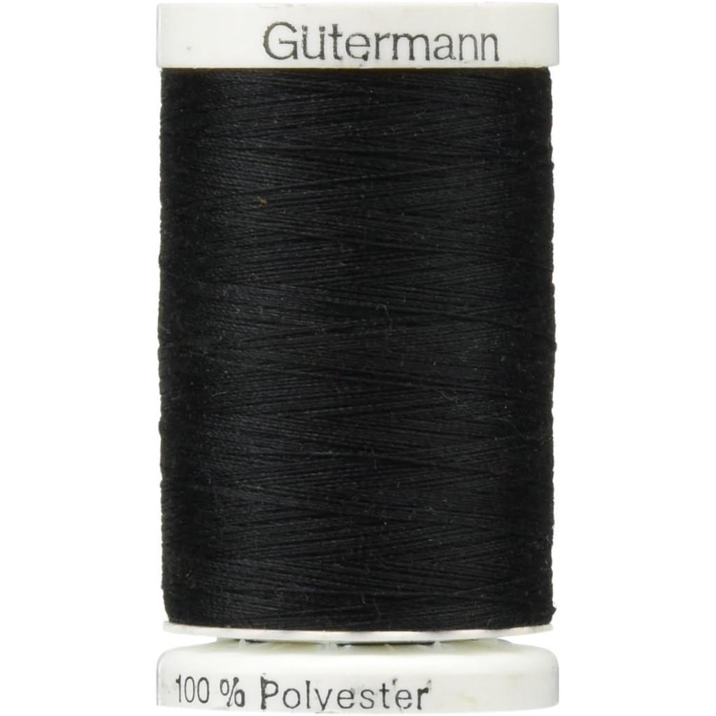 Gtermann Sewing-All Thread 547 Yards - สีดํา (2 แพ็ค) - โพลีเอสเตอร์ - วัตถุประสงค์ทั้งหมด VO9L