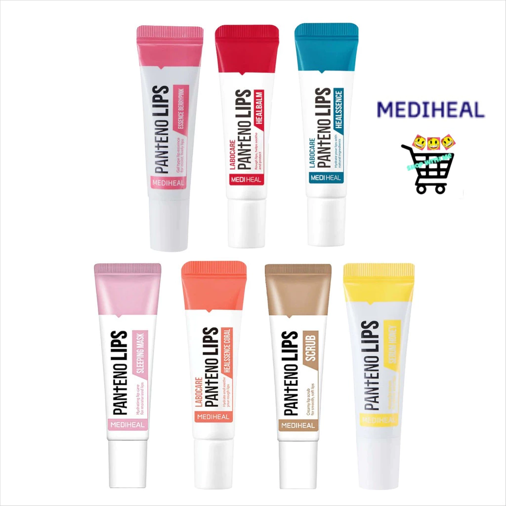 Mediheal เมดิฮีล แพนทีโน่ ฮีลบาล์ม 10 มล. ลิป ลิปบาล์ม บำรุงริมฝีปาก (Healbalm/Healssence/Coral/Sleeping Mask/Scrub)