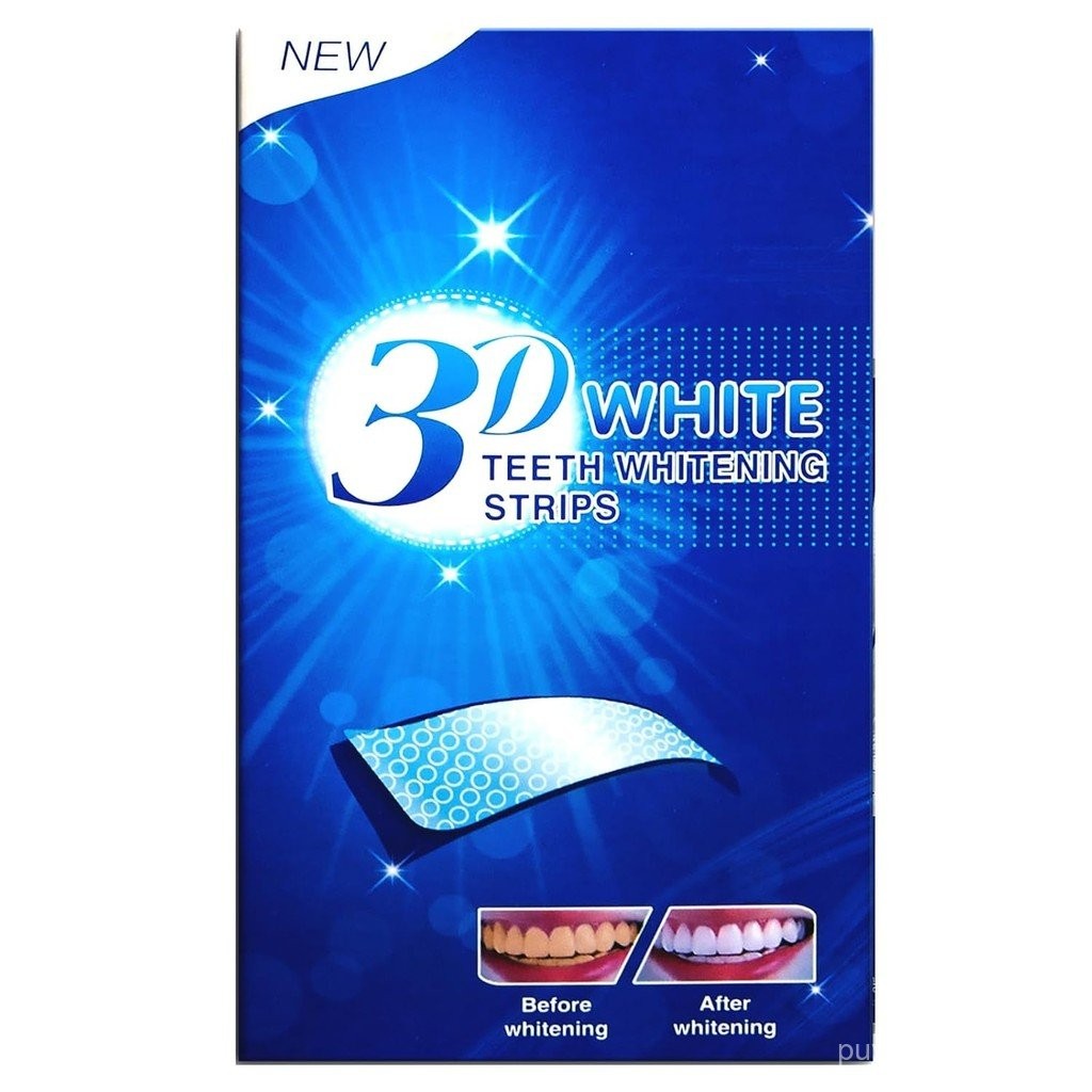 ฟันไวท์เทนนิ่งแถบ 14 s Kit - สําหรับฟันไวท์เทนนิ่ง ขจัดคราบลึก Carefully Design Whitening Strips, ให