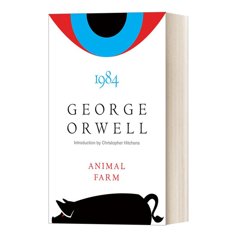 Huayan Original English นวนิยายต้นฉบับฟาร์มสัตว์และ 1984 ฟาร์มสัตว์ 1984 คอลเลกชันปกแข็ง George Owel