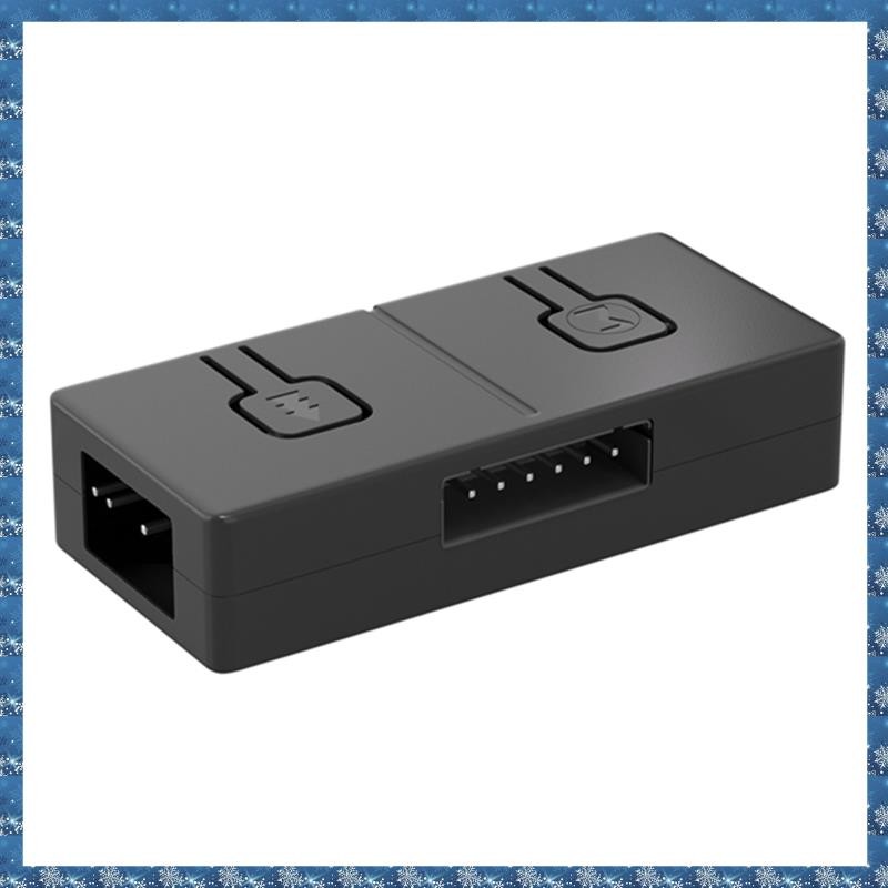 (PGM)5V 3Pin ARGB ถึง 12V 4 Pin RGB Converter 5V ARGB ถึง 12V RGB Converter 5V 3pin Manual Controlle