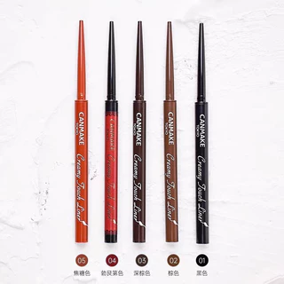 Eyeliner Gel Pen มีความบางมากทนทานกันน้ําเหงื่อและสามารถตัด Younger Girls Eyeliner Pen Novice Not Faint และ Dye Eyeliner Gel Pen