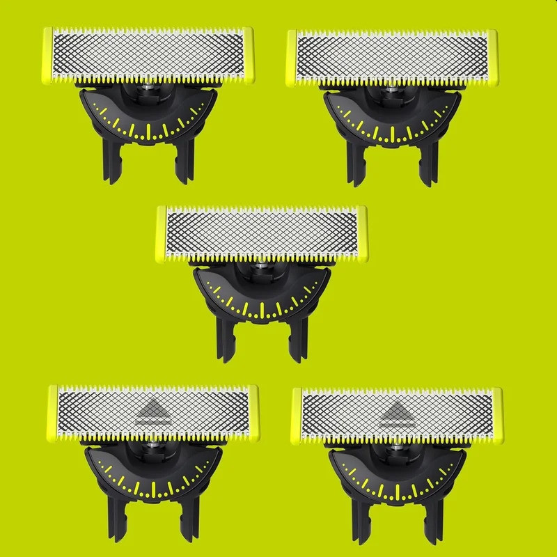 ใบมีดทดแทน360 °   เหมาะสําหรับ Philips OneBlade-Compatible รุ่น QP6651/30, QP2834/2, QP651/15