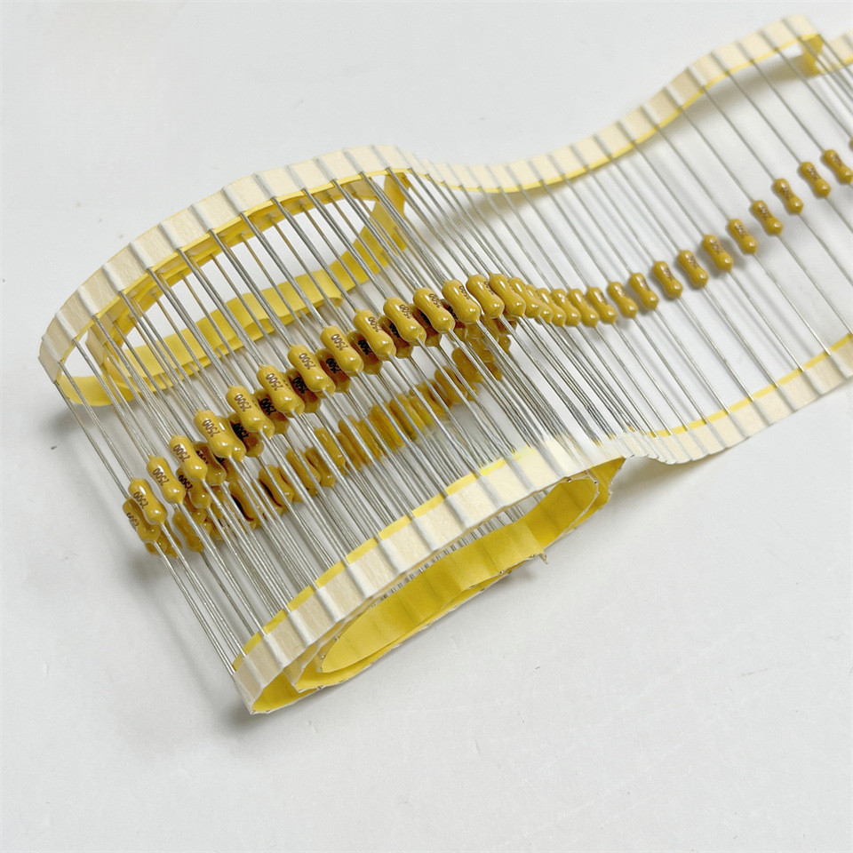 2.4*7 มม.สีเหลืองช้า Blow Resistor ประเภทฟิวส์ 2T 500mA 1A 2A 3A 4A 5A 7A 8A 10A 125V 250V MRVQ