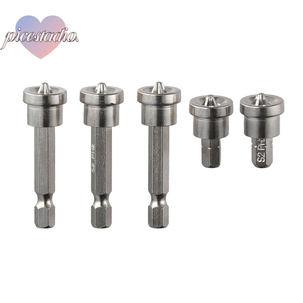 PICESTADIO Drywall Dimpler Bit, 50mm/25mm Steel Drywall Screw, Sheetrock Screw PH2 Drywall Screw Set