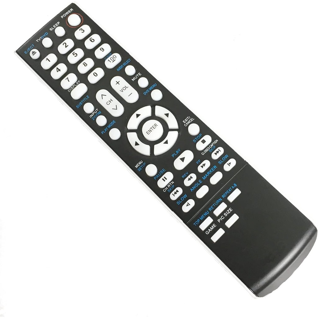 Universal เปลี่ยนรีโมทคอนโทรลสําหรับ Toshiba LCD TV DVD Combo 15LV505-T 15LV506-T 15DLV77 15DLV77B 1