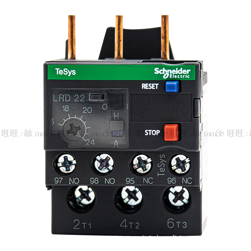 [ของแท้ 100%] Schneider Heat Overload Relay LRD22C LR-D22C 16-24A