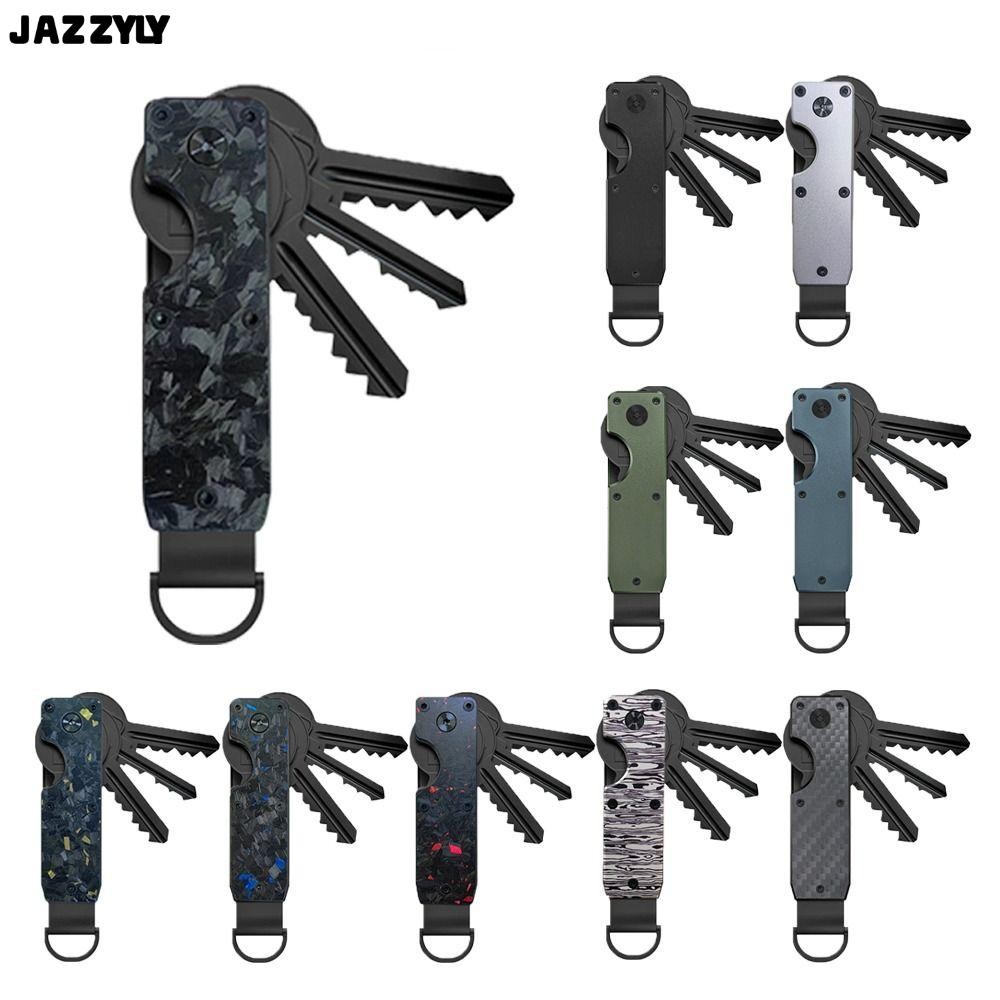 จัดส่งจากประเทศไทยAZZYLY Key Organizer, Minimalist พร้อมไขควง Key Holder, Smart Holds 2-6 Keys Metal