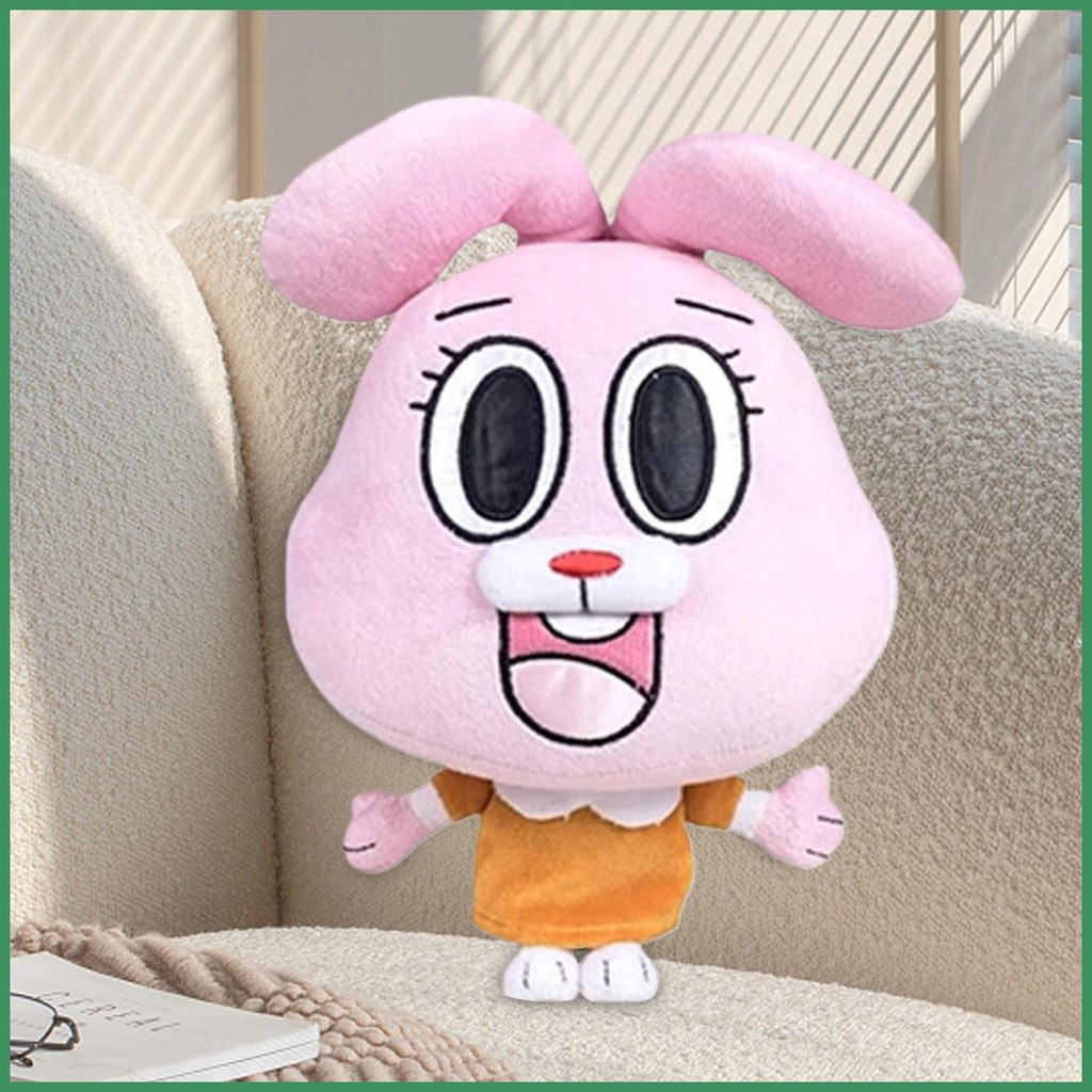 สําหรับโลกที่น่าตื่นตาตื่นใจของ Gumball ตุ๊กตายัดตุ๊กตาสําหรับเด็กการ์ตูนอะนิเมะตุ๊กตาผ้ากํามะหยี่สํ