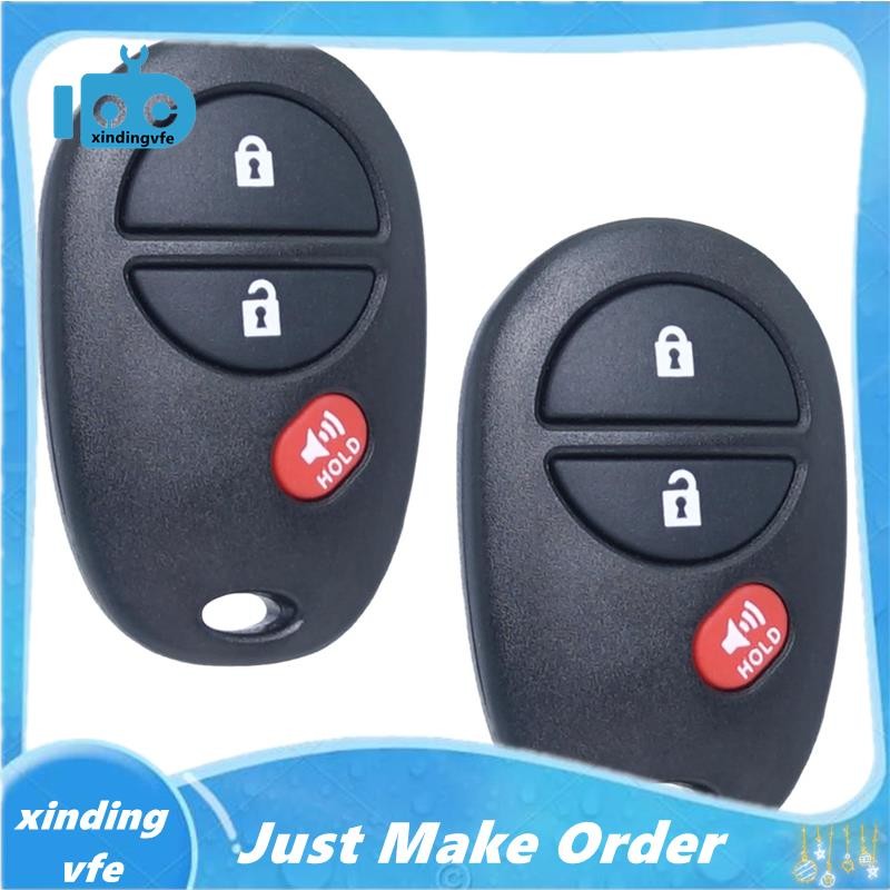 คีย์ Fob Keyless Entry สําหรับ 3 ปุ่ม GQ43VT20T 89742-AE010