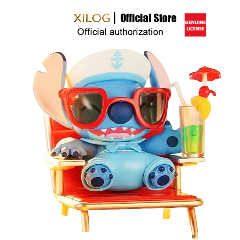TOPTOY Disney Stitch Summer Carnival Mystery Box Figure Stitch Figure Decorative Gift