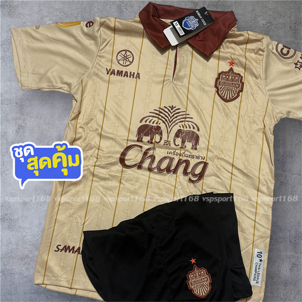 ชุดฟุตบอล ทีมบุรีรัมย์ 2025/26 เนื้อผ้าดี ใส่สบาย (เสื้อพร้อมกางเกง) พร้อมส่งทันที