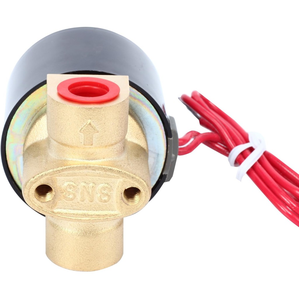 SNS 1/4 "NPT AC110V ทองเหลืองวาล์วโซลินอยด์ไฟฟ้าปกติปิดน้ํา,อากาศ,ดีเซล 2W025-N08/AC110V SO1D