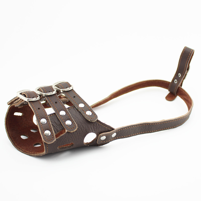 Big Dog Muzzle Dog Mask Muzzle Golden Retriever Medium Large Dog Barking-proof Dog Pick-up Mask Pupp