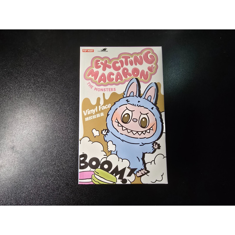 ของแท้ Labubu The Monsters น่าตื่นเต้น Macaron Blind Box QR Code - ใหม่เอี่ยม