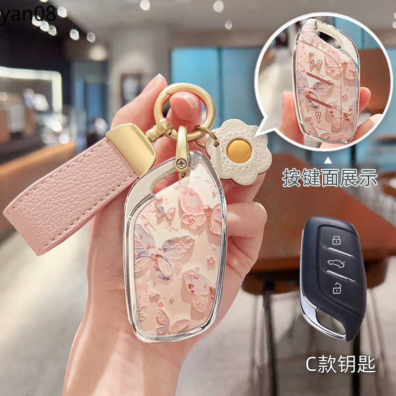 TPU Shell Fob สําหรับ MG 4 2023 Mg4 Ev MG HS GT ZS EV ZX MG5 MG6 Keyless รถฝาครอบกระเป๋าอุปกรณ์เสริม