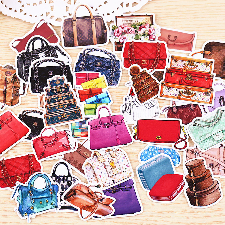 Handbook Sticker Emoji Sticker Handbook Merchanted Homemade Sticker Pack Big-name Bag