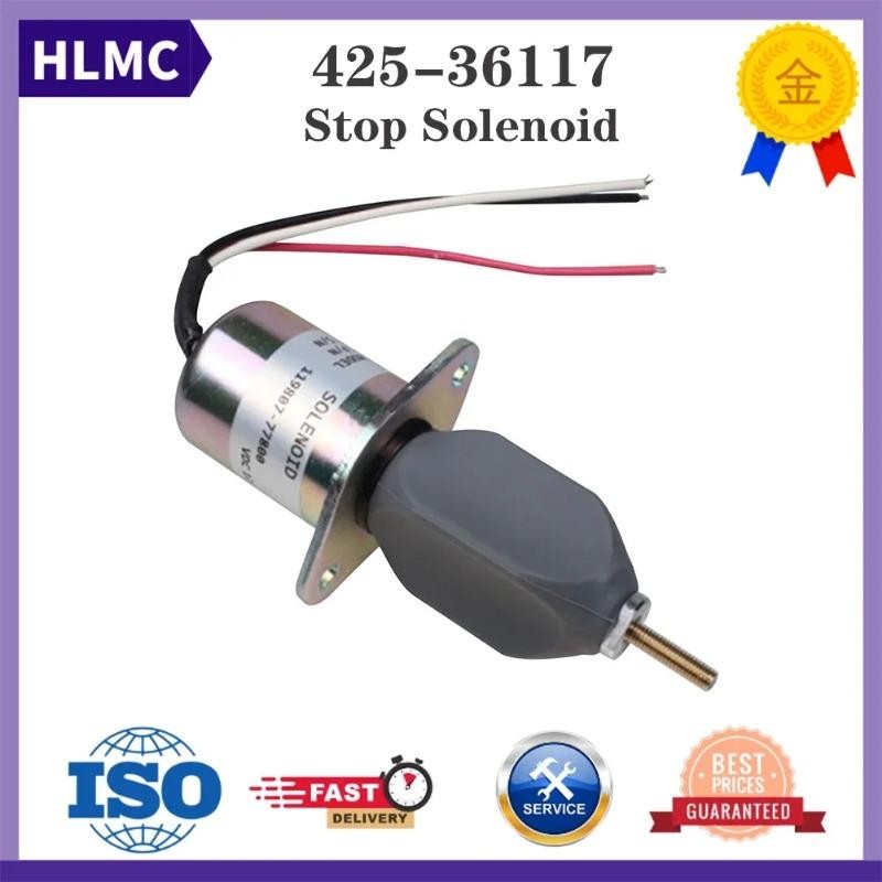 การใช้หยุด Solenoid 425-36117 สําหรับ 106T เครื่องยนต์ SL7600 SL7800 Skid Loader