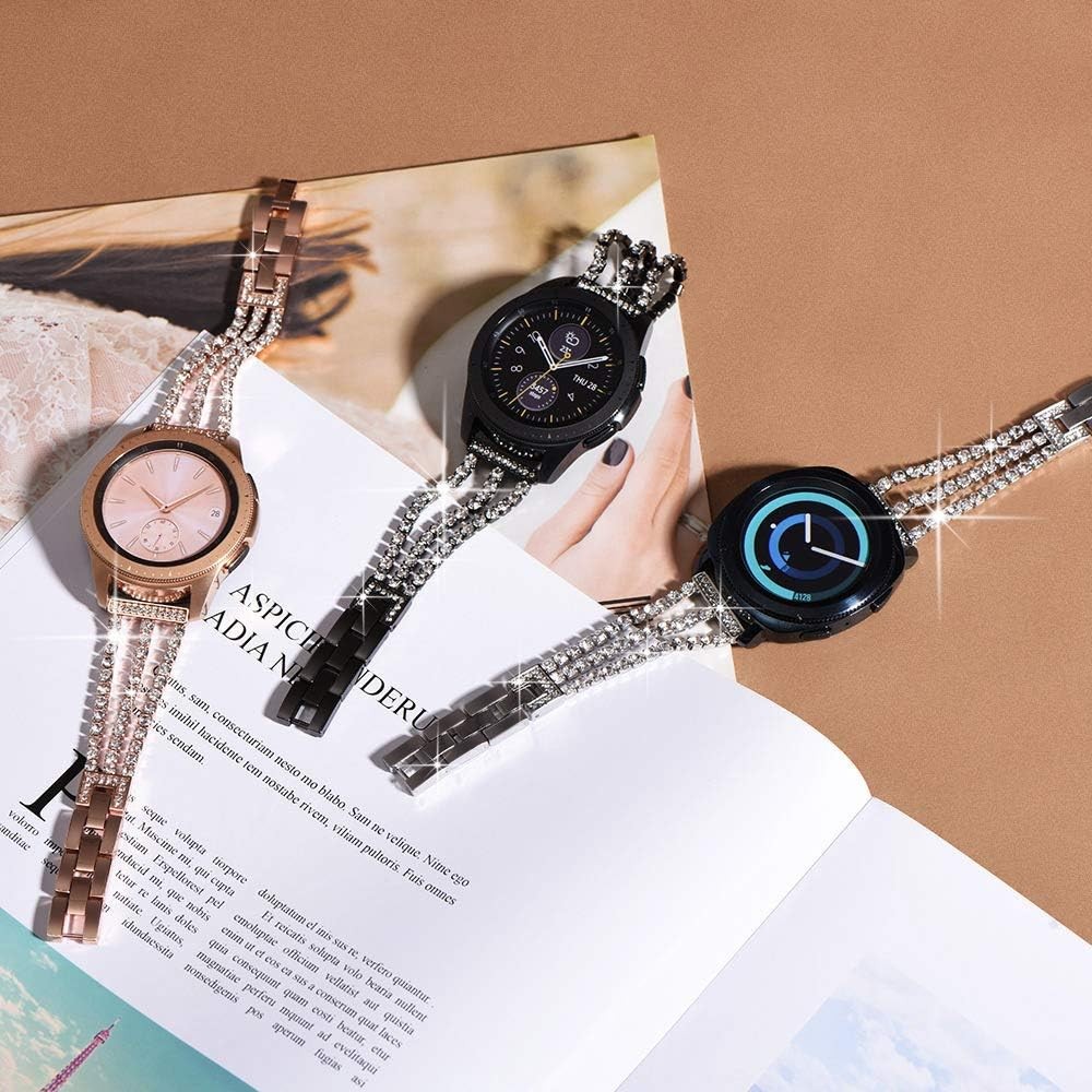NewWays เข้ากันได้กับ SAMSUNG Galaxy Watch 7 6 Classic 6 5 4 Band 40 มม.44 มม.42 มม.46 มม., 20 มม.สร