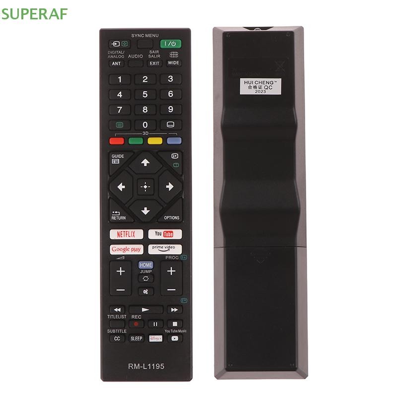 SUPERAF Universal สมาร์ททีวีรีโมทคอนโทรลสําหรับ Sony LCD LED Bravia TV RM-L1195 RM-YD005 RM-YD092 RM