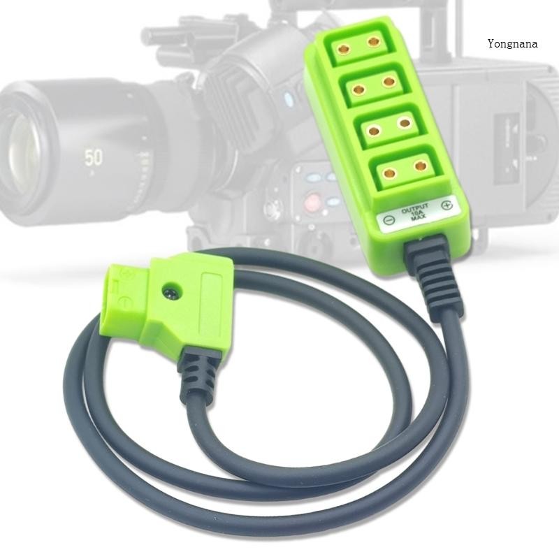 CH* Male D-Tap Power Dtap Tap To 4 Female D-Tap Dtap Adapter Electric Splitter