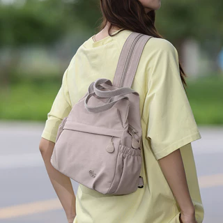 กระเป๋าเป้สะพายหลังสุภาพสตรี ดีไซน์.multi-back สำหรับการเดินทางและวันทำงาน ทรงแฟชั่น พกพาสะดวก