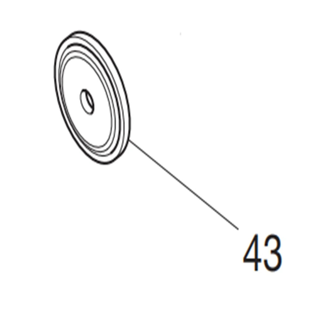 แผ่นความดันภายนอกสําหรับ Makita 4103D 4191D CC300D CC301D HS300D 5090D 5093D
