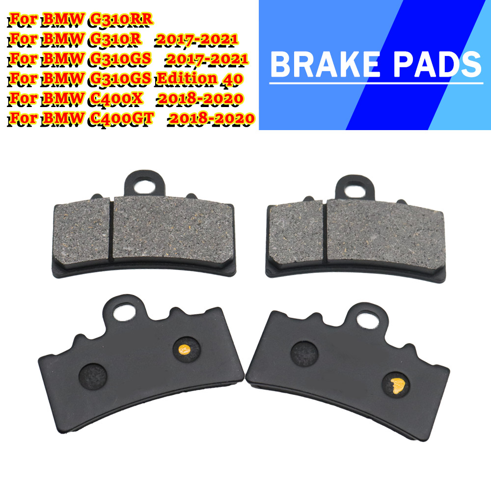 สําหรับ BMW G310R G310RR G310GS C400X C400GT C 400X 400GT G 310R 310RR 310GS G310 R RR GS ผ้าเบรคหน้