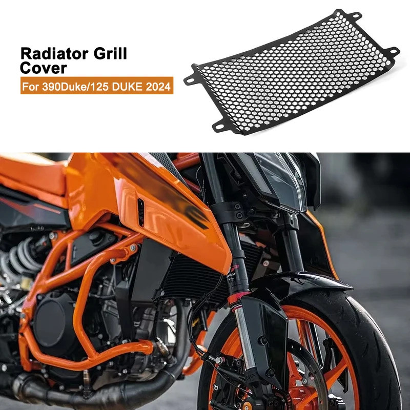 รถจักรยานยนต์ใหม่หม้อน้ําป้องกัน Cooler Grill Cover Protector สําหรับ 390Duke 390 Duke 390DUKE 125 D