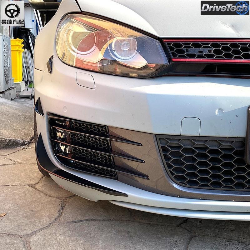 Volkswagen Volkswagen Golf6 สูง 6 Golf MK6 GTI GTD ด้านหน้า Air มีด Grille ตกแต่งภายนอกรถสติกเกอร์กา
