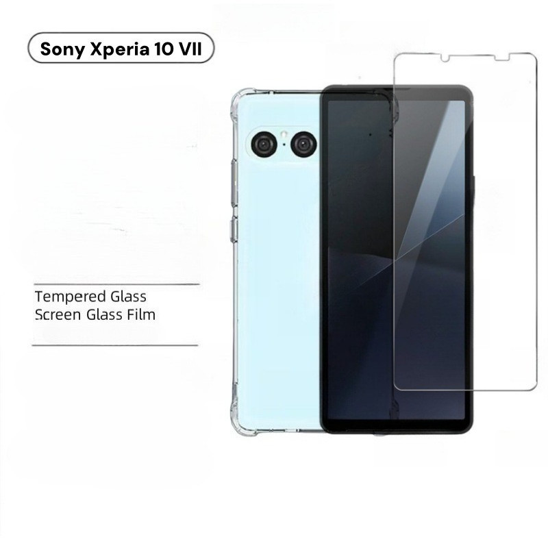 สําหรับ Sony Xperia 10 1 VII กระจกนิรภัยป้องกันหน้าจอสําหรับ SONY Xperia10 Xperia1 10VII 1VII 2.5D H