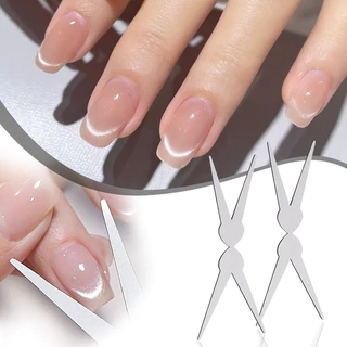 【Local】เครื่องมือผู้ช่วยเจลตาแมวรูปตัว Y สองหัวสําหรับดูด CatEye เอฟเฟกต์ฝรั่งเศสที่การแข่งขันแม่เหล็กเล็บ