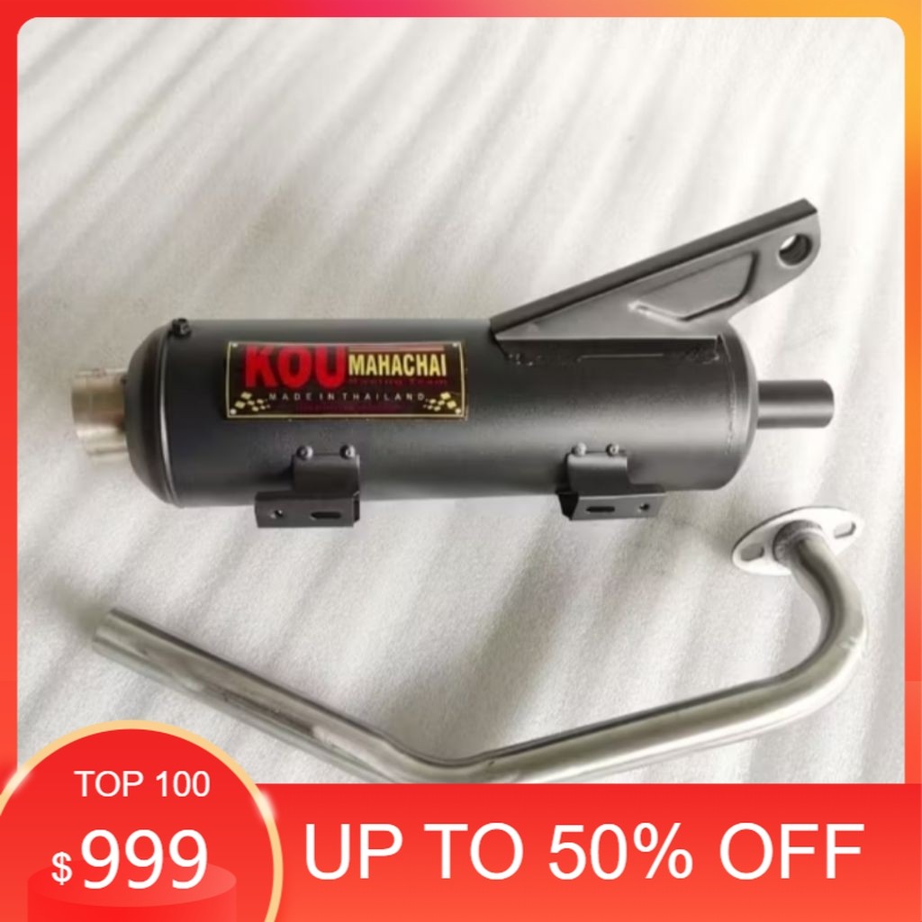 ท่อท่อไอเสียสําหรับ Mio Sporty Mio i 125 M3 Mio Soul i 125 Mio GT Gravis Mio Soulty Beat Click 125i 