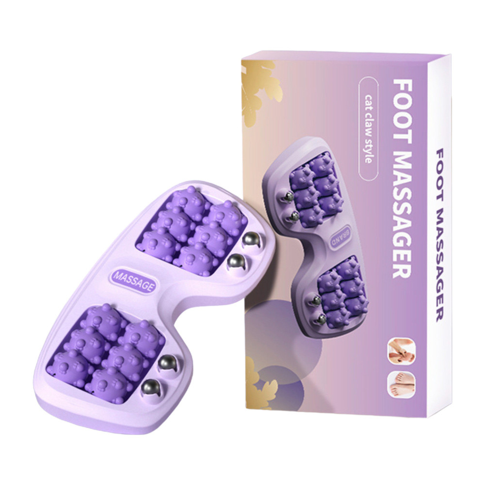 Foot Massager Roller Feet Acupressure Point Massage Pain Relief Relax