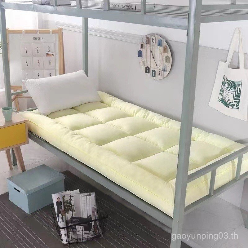 ที่นอนหนาสำหรับหอพักนักศึกษาระบบทwo-tier ขนาด 0.9 เมตร นอนสบายในพื้นที่จำกัด