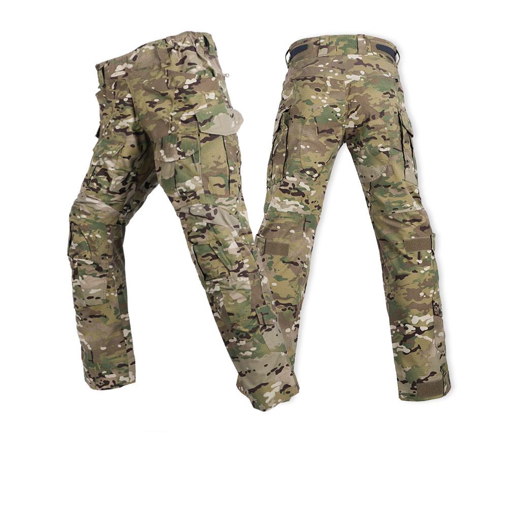 กลางแจ้งผู้ชายผู้หญิง GEN3 กบเสื้อผ้ากางเกงเดี่ยว Multi-Terrain MultiCam All-Terrain CP Overalls กาง