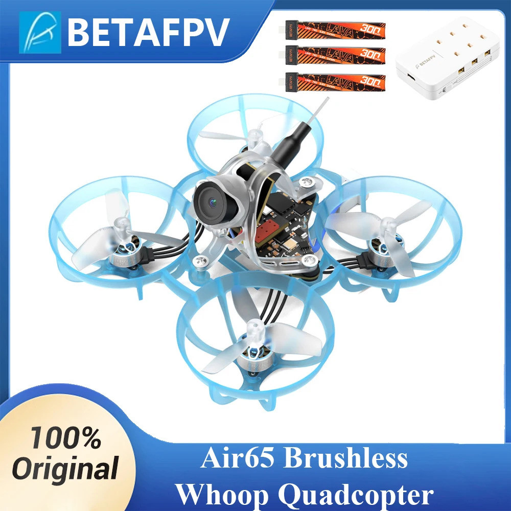 Air65 Brushless Whoop Quadcopter 5in1 Elrs 2.4g Rx Racing Freestyle Drone 1s Mini Drone พร้อมกล้อง F