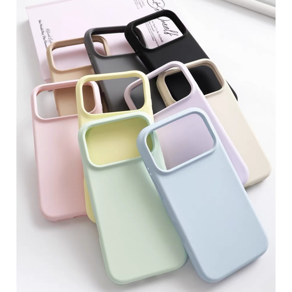 เคสกำมะหยี่ For iPhone 17Pro 17 Air 17Promax 13 11 14 15 Promax 16 Pro max เคสซิลิโคน กันเปื้อน บุกำมะหยี่ Silicone Case