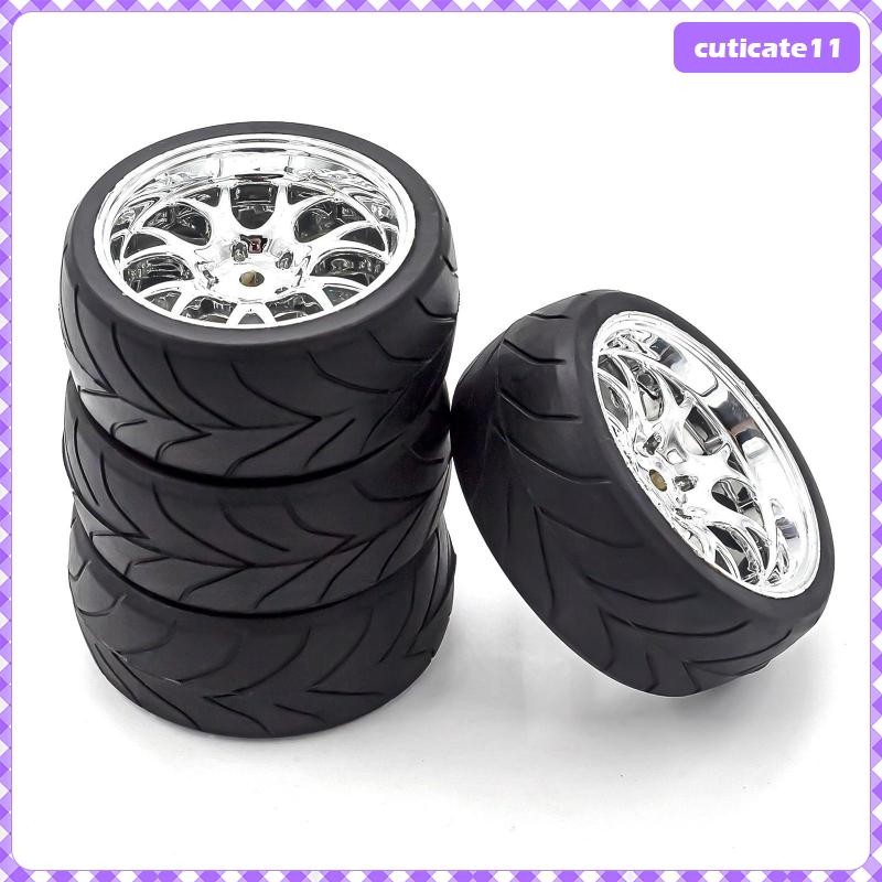 [Cuticate1] ล้อยางล้อหกเหลี่ยม 12 มม. สําหรับ Wltoys 144001 124018 อะไหล่รถ RC 1:10