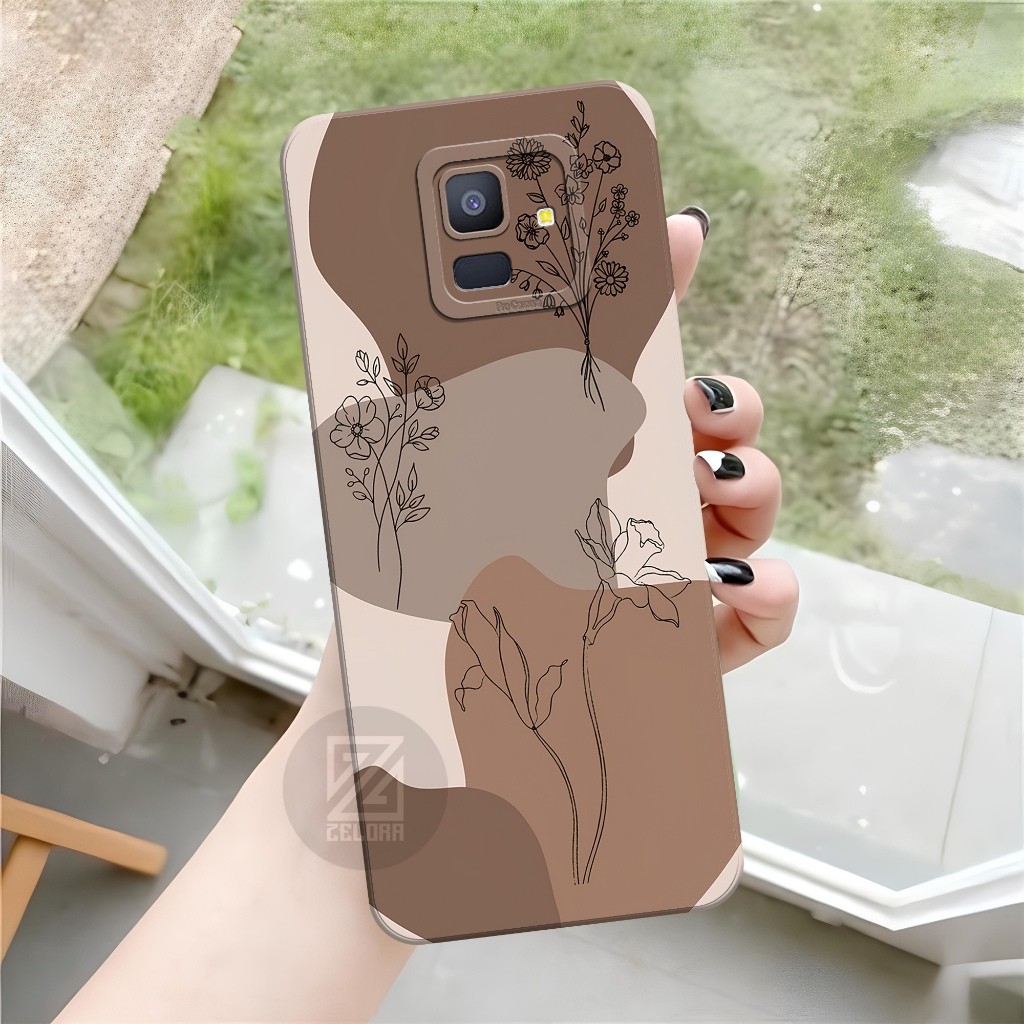 Softcase SAMSUNG GALAXY A8 PLUS ZELORA แฟชั่นกรณีรูปแบบกรณี SAMSUNG GALAXY A8 PLUS ปลอก SAMSUNG A8 P