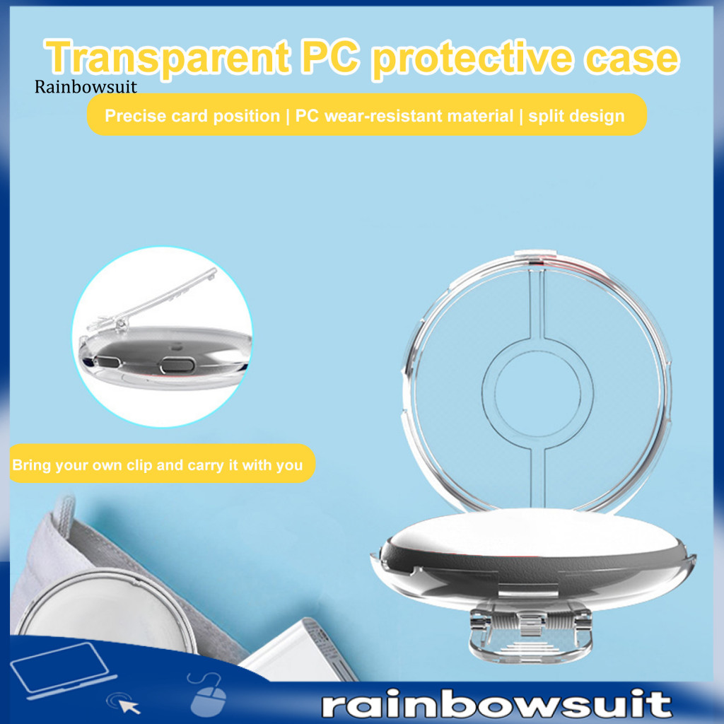 [RB] เคสป้องกันกันน้ําสําหรับ Pokémon Go Plus Poké Ball เคสป้องกันกันรอยขีดข่วนสําหรับ Pokémon Go Pl