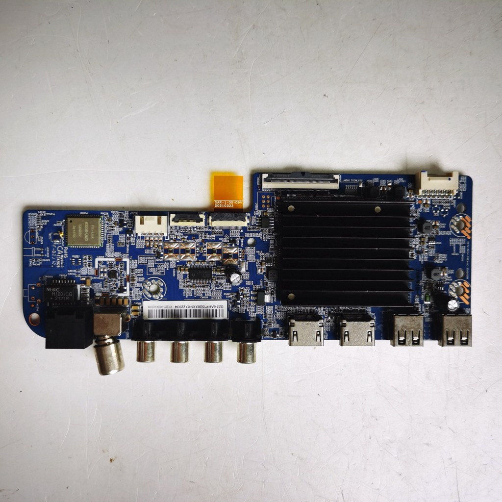 Xiaomi L50M7-EA L75M7-EA เมนบอร์ด DKTV-B014-T963-AC-20210308หน้าจอการกําหนดค่า