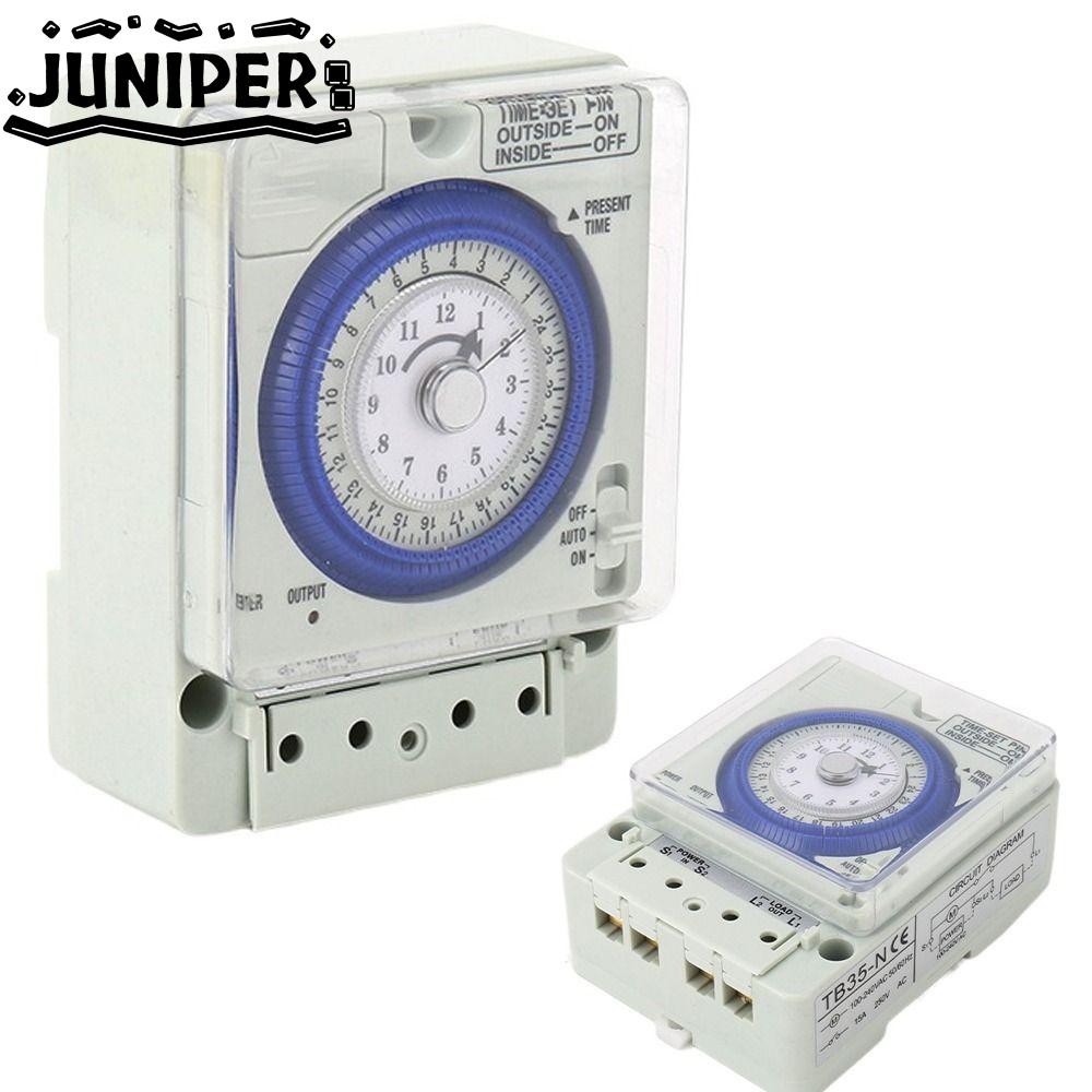 JUNIPER Interval Controller, Easy To Operate โปรแกรมควบคุมที่แม่นยํา, ประหยัดไฟฟ้า Mechanical Time C